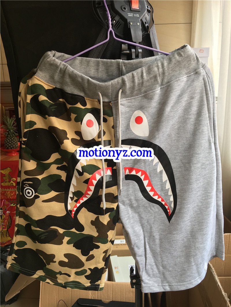 Bape Shorts Grey